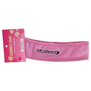 MCoBeauty Summer Lovin Cosmetic Head Band - Soft, Comfortable, Adjustable Cotton Hair Band - Machine Washable - Ideal For Makeup Application And Daily Cleansing - Easily Secures Around Head - 1 Pc