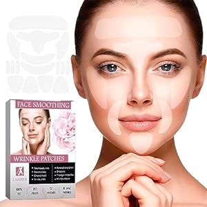 Face and Forehead Wrinkle Patches, Anti Wrinkle Patches 192 Pcs, Whole Face Wrinkle Patches to Reduce Fine Wrinkles, Frown and Smile Lines, Face & Forehead Wrinkle Patches for Women & Men, Overnight Facial Patches Easy Use