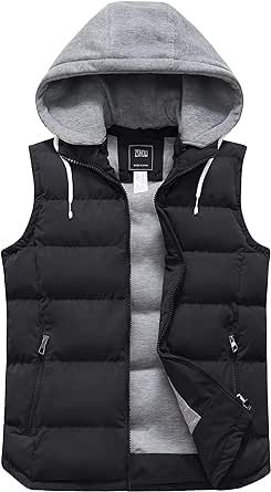 ZSHOW Women's Outerwear Vest Hooded Puffer Vest Padded Winter Vest Jacket