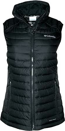 Columbia Women's White Out Puffer Omni Heat Full Zip Insulated Vest