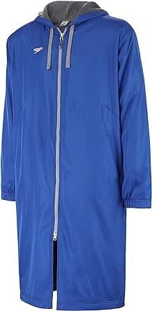 Speedo womens Parka Fleece Lined Team Colors Bomber Jacket, Speedo Blue, Small US