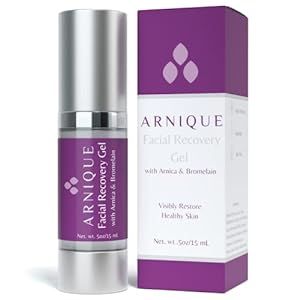 Arnique Arnica Gel for Face - Facial Recovery Gel Aftercare for Fillers & Cosmetic Injection Treatments, Arnica Montana, Bromelain, Hyaluronic Acid & Aloe Vera for Healing Bruising and Swelling After Surgery Skin